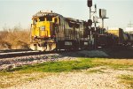 Southbound manifest approaches Tower 87